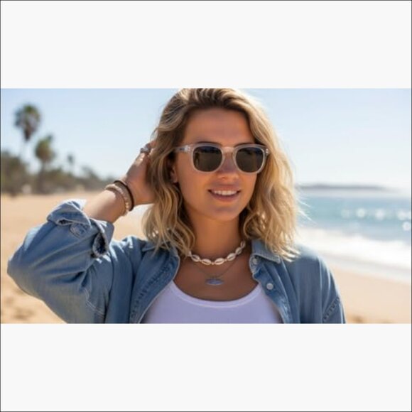 Retro Square Sunglasses, UV400 Protection, Polarized Lenses main image 6